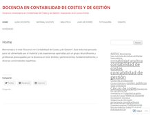 Tablet Screenshot of docenciaencostes.com